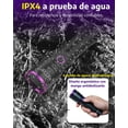 thumbnail image 3 of ZARLURY L&aacute;mpara de Luz Negra Ultravioleta de 365nm, Linterna UV USB Recargable de Alta Potencia,Luz Ultravioleta para Orina de Mascotas, Escorpiones, Higiene, Joyas, Billetes, Resina curada, 3 of 9