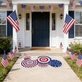 thumbnail image 7 of LEFXSMR 4th of July Bathroom Rugs, Non-Slip Area Rug with Independence Day Design, Patriotic Decorations Bathroom Rugs for Bath, Red White Blue Star, 7 of 7