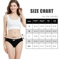 thumbnail image 4 of Charmo Women's Cotton Underwear Soft Stretch Hipster Hollow out Panties Packs of 5, 4 of 7