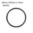 thumbnail image 2 of 40Pcs 32mm x 1.9mm Rubber O-rings NBR Heat Resistant Sealing Ring Grommets Black, 2 of 4