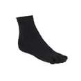 thumbnail image 2 of 3 Pairs Running Toe Socks, Athletic Socks, Five Finger Trainer Socks, Toe Separator Socks for Men and Women, Black, 2 of 7