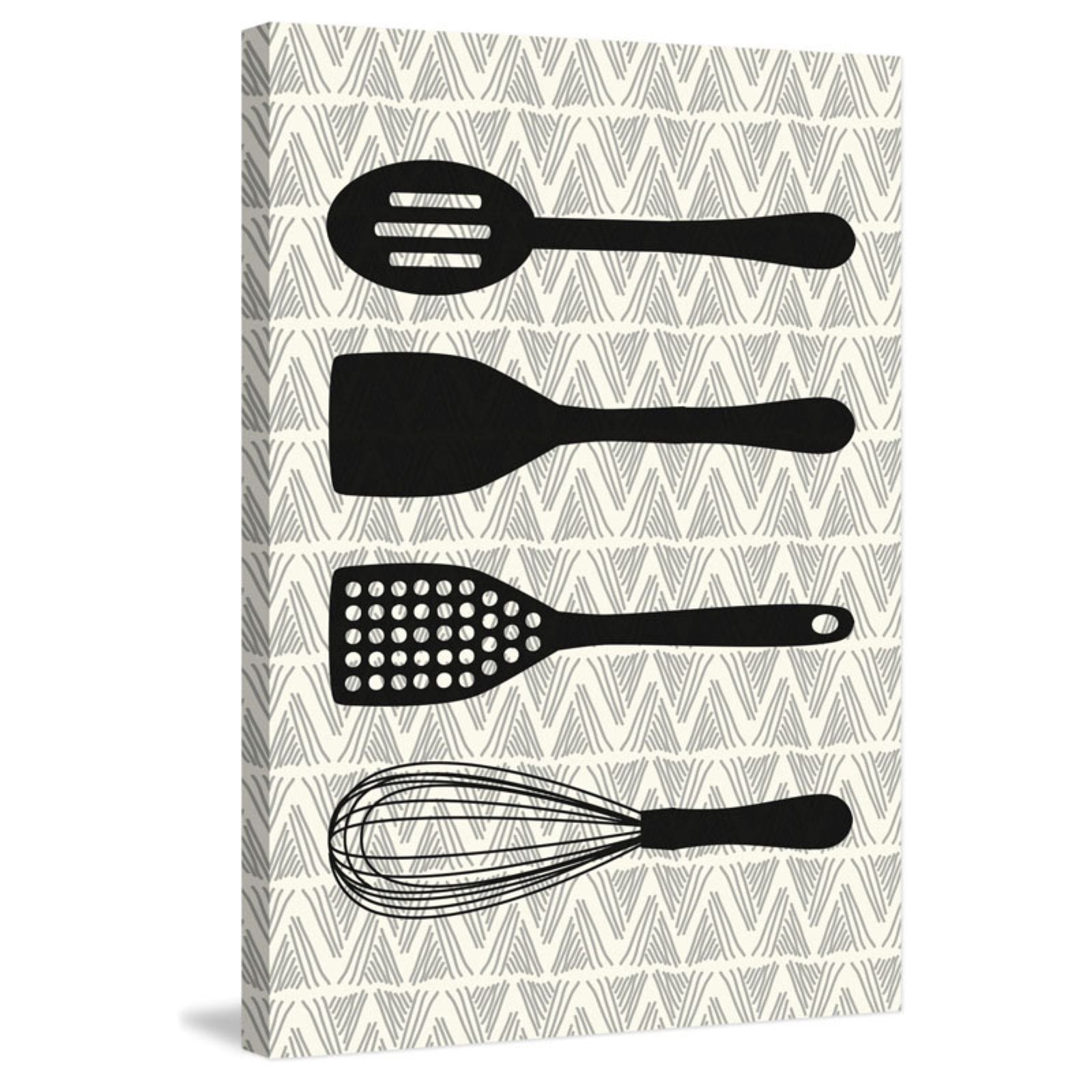 Marmont Hill Utensils Painting Print on Wrapped Canvas