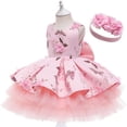 thumbnail image 6 of Hicidod Tutu Dress for Girls Tulle Princess Prom Dresses for Toddler Kids Little Girl Cute Fancy Birthday Party Ball Gown Fall 2025, 6 of 7