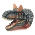 thumbnail image 5 of Dinosaur Hand Puppet Gloves Soft Silicone Triangle Dragon King Dragon Children's Simulation Animal Model Boys Toy Direct From Ma, 5 of 5