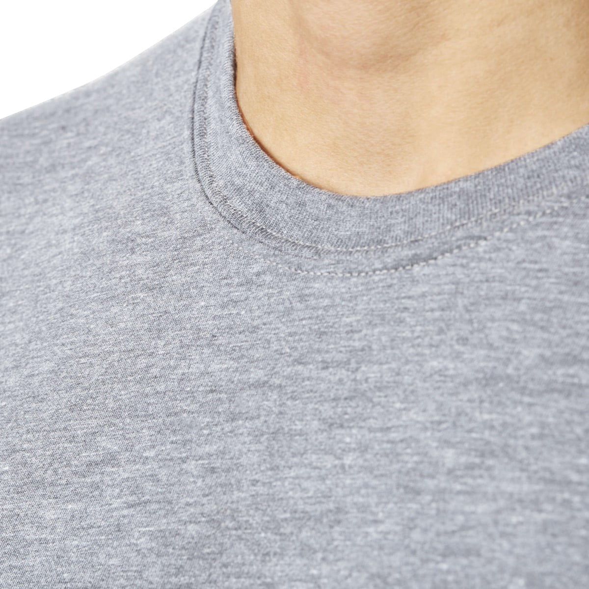 Adidas Ultimate Short Sleeve Tee Medium Grey Heather Climalite T-Shirt 