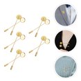 thumbnail image 2 of Shisuyan Safety Pin Lapel Golden Metal 20Pcs 2.4In, 2 of 8