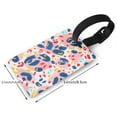 thumbnail image 4 of Balery Abstract Leopard Print Print Durable Luggage Tags with Secure Strap, Personalized Travel ID Tags for Suitcases, Bags, and Backpacks - Easy Identification for Men and Women, 4 of 8