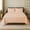 Blush, variant on 4 Piece Sleeper Sofa Bed Sheet Set 100% Egyptian Cotton 800 Thread Count Queen Size Sleeper Sofa (60" x 74") Inch Fits Mattresses Up to 5" Drop - Dark Grey Stripe