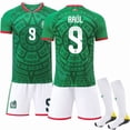 thumbnail image 1 of Camiseta/Paquete de Fútbol de la Selección Nacional de México 2026, Camiseta de Fútbol Transpirable, 1 of 4