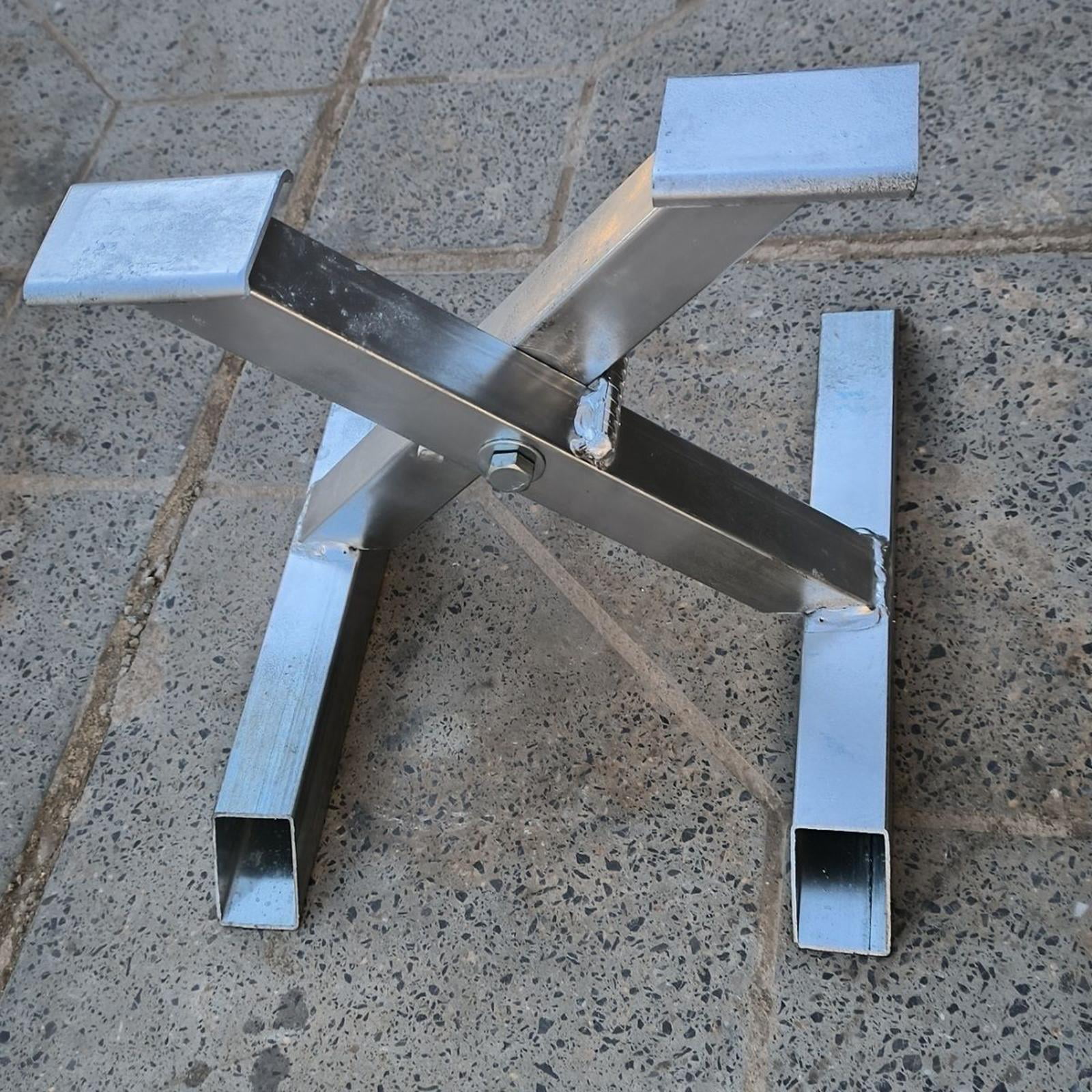 Motorcycle Jack Lift Stand Repair Stand Tire Replacement Bracket Sturdy Metal Frame for Repair Shops DIY Use