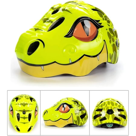 kids bike helmet dinosaur