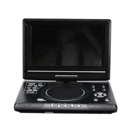 9.8 Inch Portable Home Car DVD Player VCD CD Game TV Player USB Radio Adapter Support FM Radio Receiving Wide Use