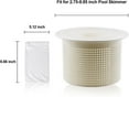 thumbnail image 2 of 60-Pack of Pool Skimmer Socks - Filters Baskets, Skimmers Cleans Debris and Leaves for In-Ground and Above Ground Pools, 2 of 5