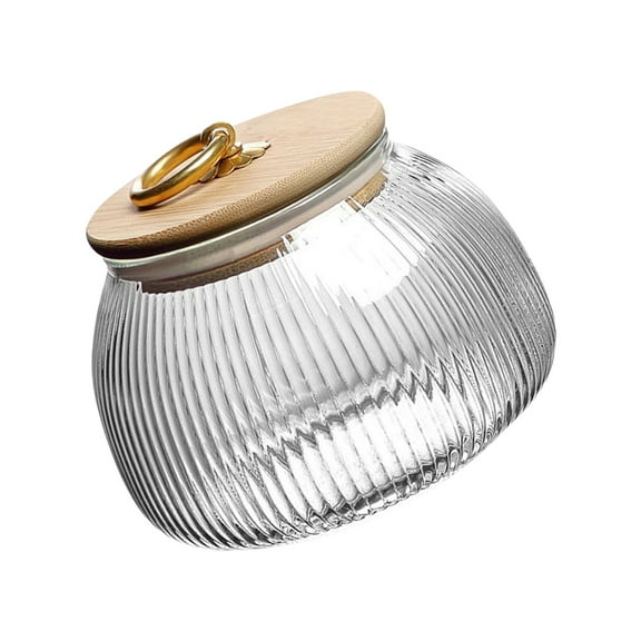 Kitchen Storage Jar Glass Jar with Lid Cereal Container Glass Tea Jar Coffee Tin Home Decor Candy Containers Sealing Jar