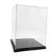 thumbnail image 3 of Caja de caja de exhibición de acrílico , soporte para organizador con base y luz negras, caja a prueba de polvo para modelo de vehículo fu Yotijar Vitrina de acrílico transparente, 3 of 8
