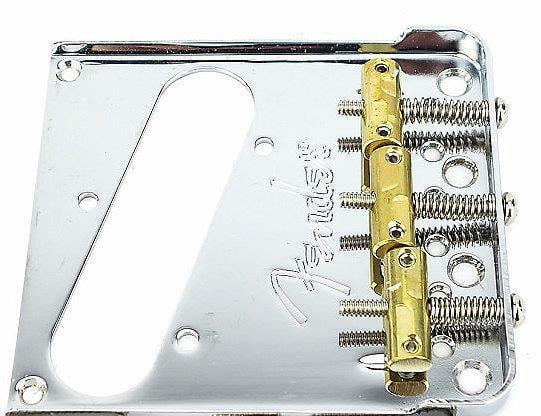 Fender 3-Saddle American Pro Telecaster® Bridge Assembly, Chrome