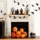 thumbnail image 4 of 2 piezas, pancarta de cuervo de Halloween, decoraciones para fiestas de Halloween, suministros de decoración, 4 of 5