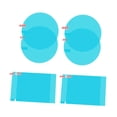 thumbnail image 4 of 8x Película de espejo de coche Película impermeable Antiarañazos Impermeable Transparente para espejo de coche para autobús, 4 of 9