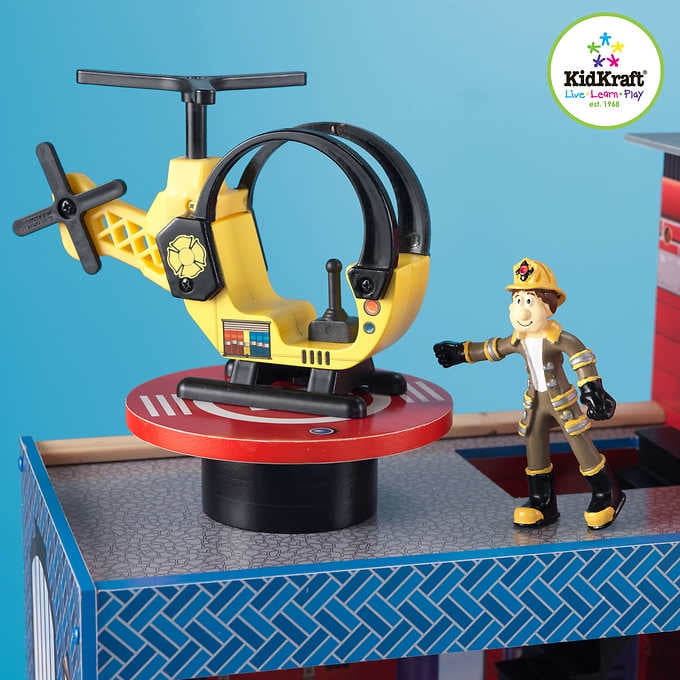 hometown heroes wooden playset