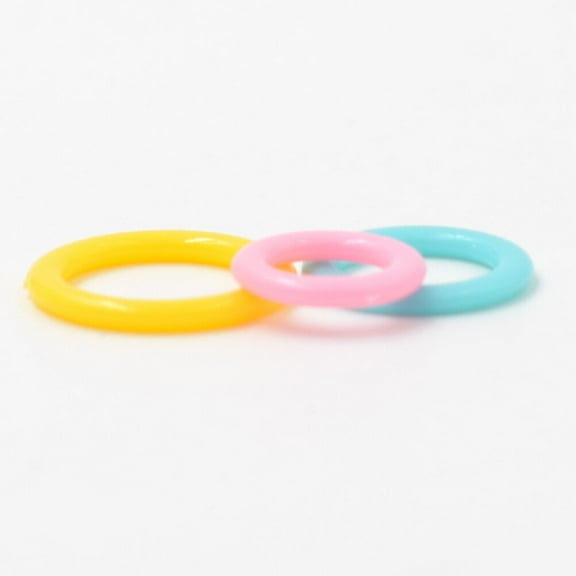 NICERIO 120Pcs Durable Knitting Stitch Markers Assorted Stitch Markers for Sweater Knitting