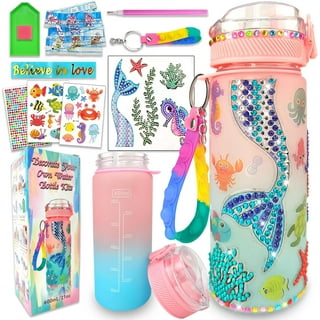 Decorate Your Own Water Bottle for Girls, Cute Arts and Crafts Gifts T –  RokerTime