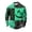 Green, variant on GrmtClth Men's Long Sleeve Casual Halloween Golf Tops Classic Button Collar Vintage Crack Pumpkin Motif Stretch Comfortable Daily Holiday Outfit Shirts Yellow M