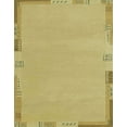 thumbnail image 1 of Ahgly Company Indoor Rectangle Abstract Metallic Gold Abstract Area Rugs, 5' x 7', 1 of 6