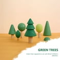 thumbnail image 3 of KAKOWELY 1 Set Wooden Tree Building Blocks Educational Toy Forest Stacking Blocks,5.51X"X2.76"X2.76", 3 of 4