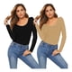 thumbnail image 2 of Pack 2 Blusas Mujer Manga Larga Interior Térmico Sueter Dama LOLE  Blusa, 2 of 6