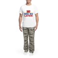 thumbnail image 5 of CafePress - See EU Later! Men's Light Pajamas - Men's Light Loose Fit Cotton Pajama Set, 5 of 7