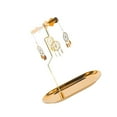 thumbnail image 2 of ziyahi Gold Candle Holder Rotating Tea Light Holder Candleholder Decor A, 2 of 8
