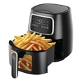 thumbnail image 2 of Air Fryer Kitchen Elite digital 7 en 1, 1500 W, 5,5 L, color negro, 2 of 8