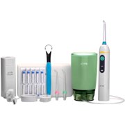 Jetpik JP50 Ultra Rechargeable Electric Dental Flosser With Pulsating Floss, Water Jet Power and UV Sanitizer