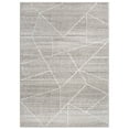 thumbnail image 2 of World Rug Gallery Contemporary Geometric Stripe Area Rug - CREAM 7' 10" x 10', 2 of 8