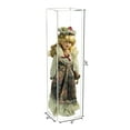 thumbnail image 2 of Deluxe Clear Acrylic Figurine Display Case for Doll Bobblehead Action Figure or Collectible Toy Figure (A086), 2 of 2