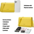 thumbnail image 4 of Small Crossbody Handbag for Women, Lightweight Shoulder Messenger Bag Clutch Purse Top Handle Phone Bag, 4 of 7