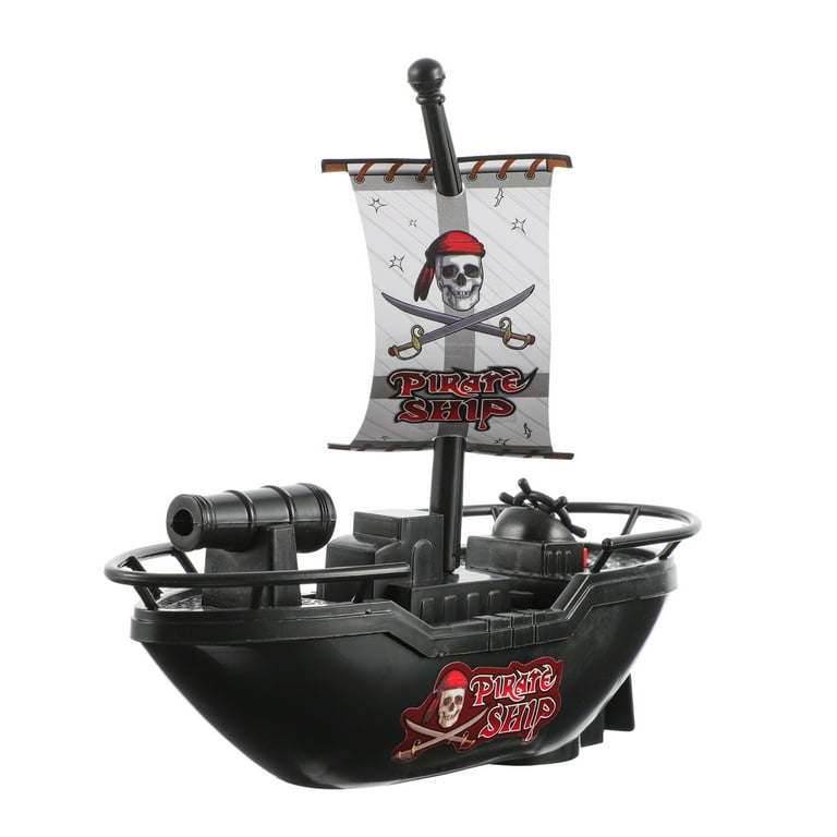 Pirate Boat Bath Ship Toys Pool Electric Kids Bathtub Model Water Shower Floating Swimming Baby Funny Tub Plaything
