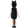 thumbnail image 5 of Gunia Kids Black Cat Costume With Hat For Boys Girls Cosplay Halloween Costumes Role Play Dress Up Outfits Stage Performance Holiday Party Wear,Black, 5 of 7