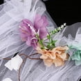 thumbnail image 4 of Diadema de flores Gloria de tul decoración y accesorio para fotomatón Multi, 4 of 6