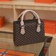thumbnail image 4 of Bolsos pequeños con asa superior y estampado de flores a la moda para mujer, bolsos de hombro tipo bandolera cuadrados informales para mujer, bolsos de mano para uso diario y regalo, 4 of 5
