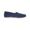 thumbnail image 3 of Toms Women's Classic Canvas Navy Ankle-High Slip-On Shoes - 7M, 3 of 3