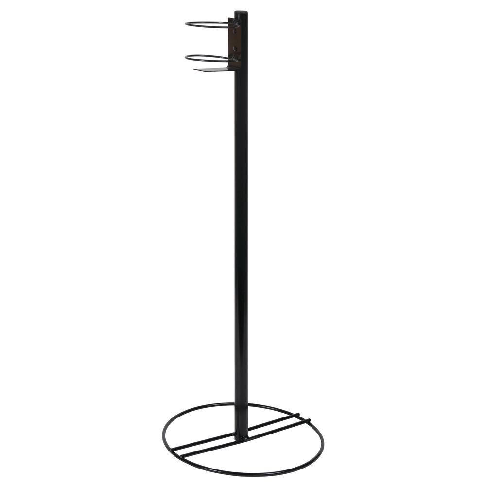 HUBERT Hand Sanitizer Stand for Small Bottles - 12"Dia x 34"H"