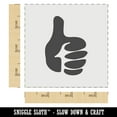 thumbnail image 2 of Thumbs Up Down DIY Cookie Wall Craft Stencil - 3.5 Inch, 2 of 5