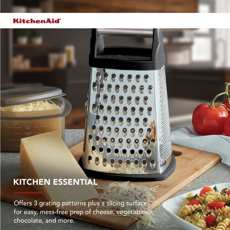 KitchenAid Stainless Steel Box Grater with Detachable Container photo 2