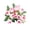 A, variant on Qjidjing Artificial Rose Bouquet, Silk Fake Flowers with Green Leaves, DIY Floral Arrangement Supplies for Bridal Wedding Bouquet, Office A