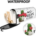 thumbnail image 3 of Spring Summer Mailbox Cover 21x18 Inch, No Picks Allowed Cactus Post Letter Box Covers, Spring Summer Seasonal Magnetic Waterproof Mail Wraps for Outdoor Yard Garden Standard Mailbox Decor, 3 of 6