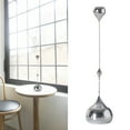 thumbnail image 5 of Candle Holder Ornament Stainless Steel Candlestick Holder Household Desktop Sculpture Decoration Sliver B Type, 5 of 5