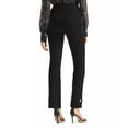 thumbnail image 3 of St. John BLACK Women's Front Seam Buttoned Hem Pants, US X-Small, 3 of 4