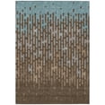 thumbnail image 2 of Addison Rugs Chantille Indoor/Outdoor Contemporary Abstract Chocolate Machine Washable Rectangle Rug, 9' x 12', 2 of 8