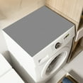 Washranp Washer and Dryer Dust Covers,Solid Color Antislip Absorbent